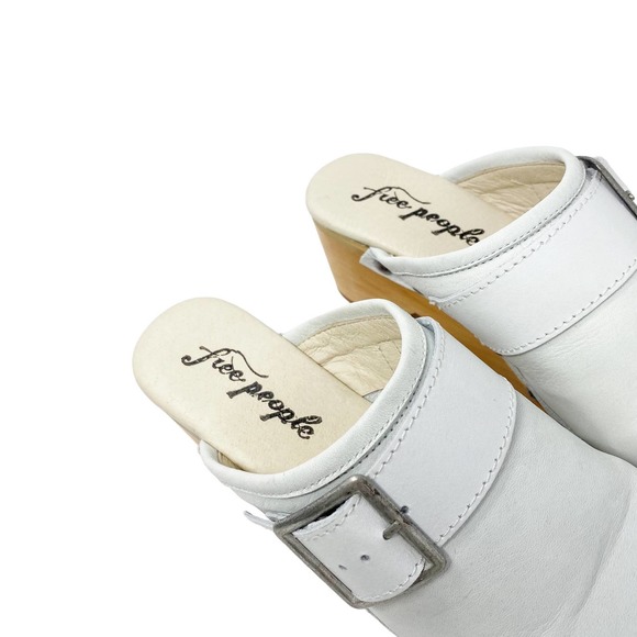 Free People Culver City Clog Cloud White Size 6 - Picture 4 of 13